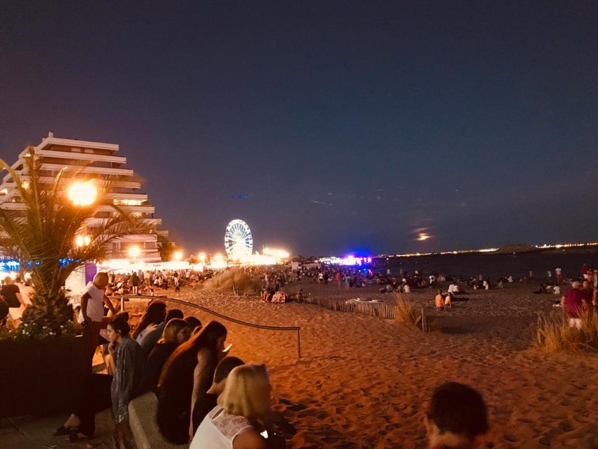 Studio 2-3 Pers Parking Clim Vue Port Et Mer ラ・グランド・モット エクステリア 写真