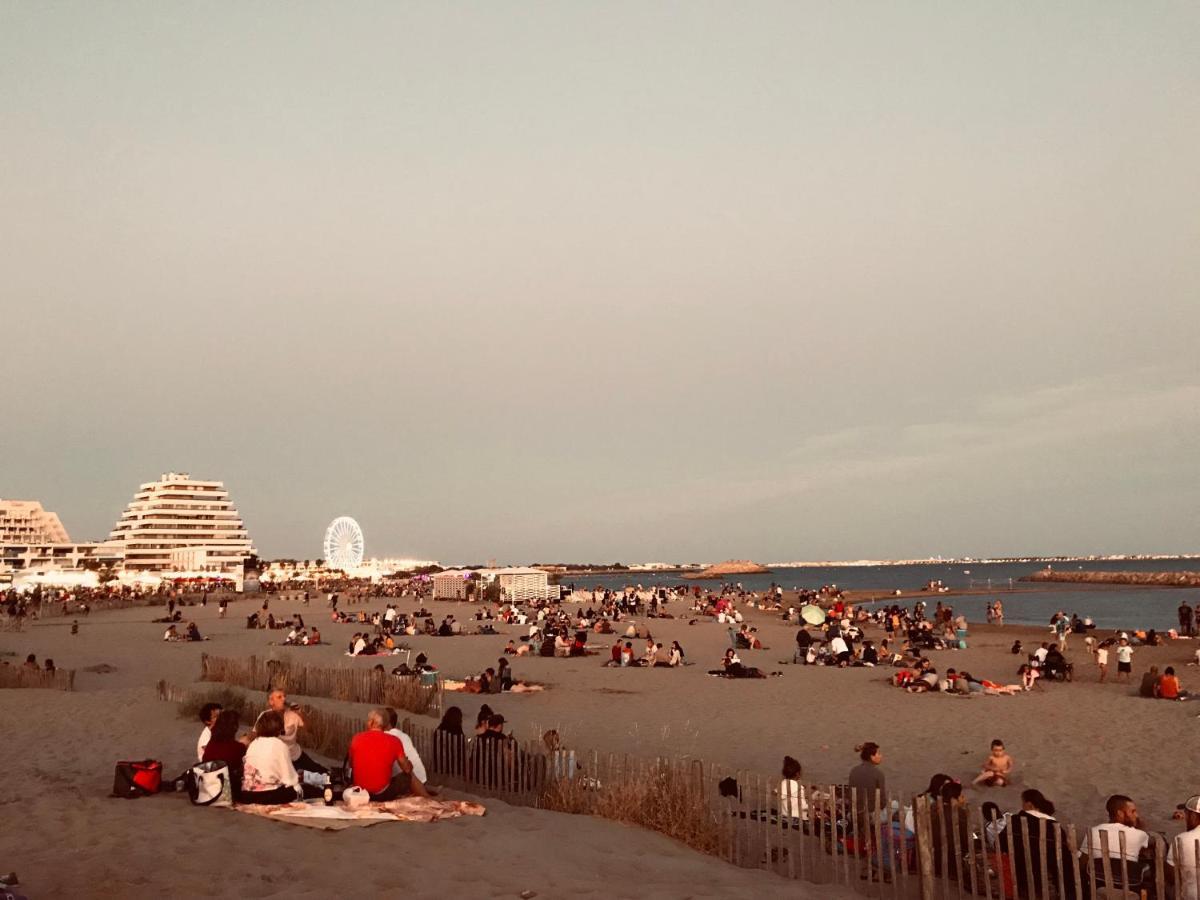 Studio 2-3 Pers Parking Clim Vue Port Et Mer ラ・グランド・モット エクステリア 写真